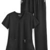UA Happy Scrubs Women's 2-Pocket Stretch Scrub Set