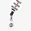 ID Avenue Male Nurse Retractable ID Badge Holder