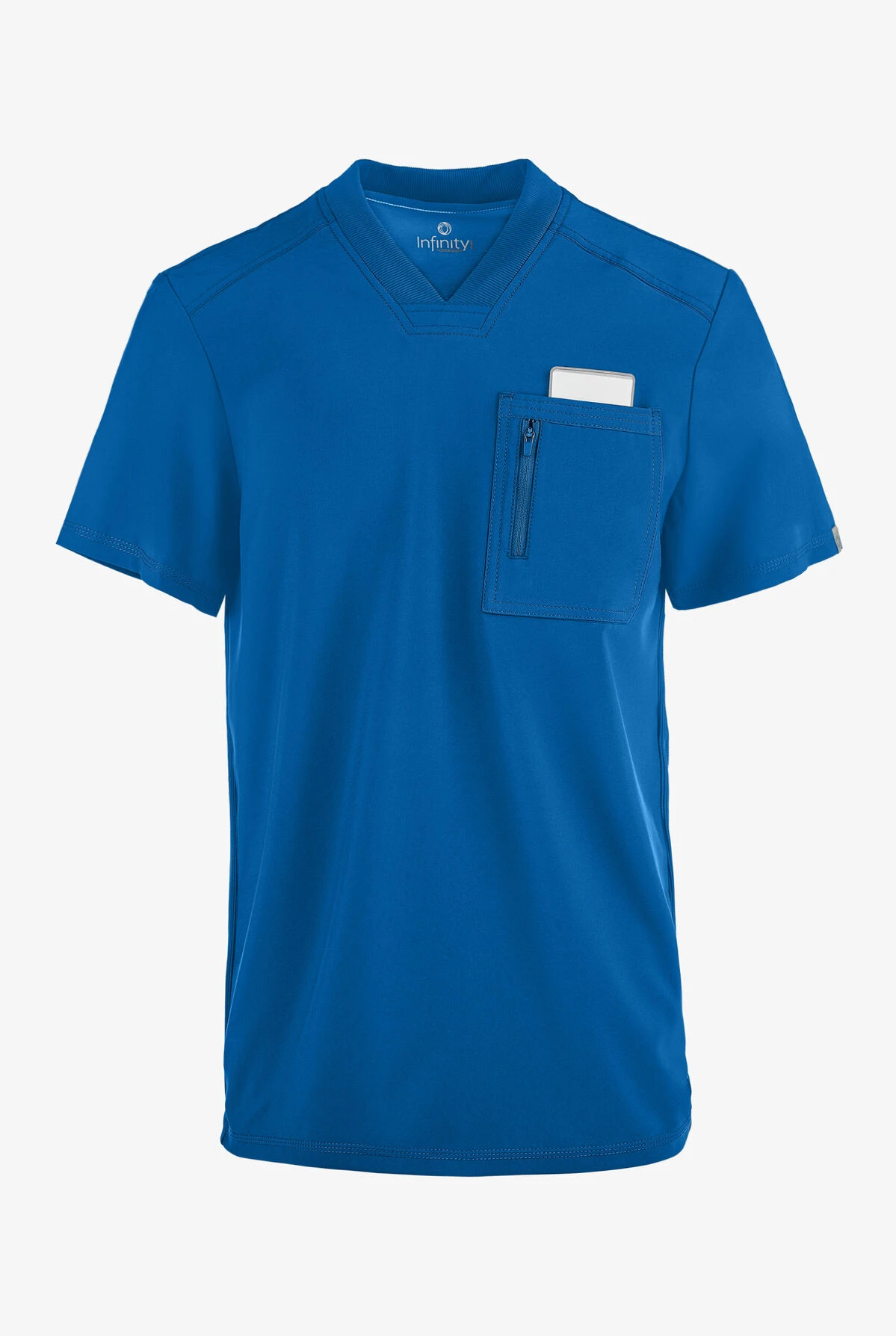 Cherokee Infinity Men's 2-Pocket STRETCH V-Neck Scrub Top 1 Cherokee Infinity Men's 2-Pocket STRETCH V-Neck Scrub Top