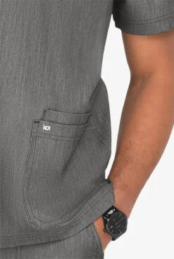 Koi Next Gen Free To Be Men's 4-Pocket STRETCH V-Neck Scrub Top 6 Koi Next Gen Free To Be Men's 4-Pocket STRETCH V-Neck Scrub Top -Cherokee Shop K672 HEAGR 3 HV