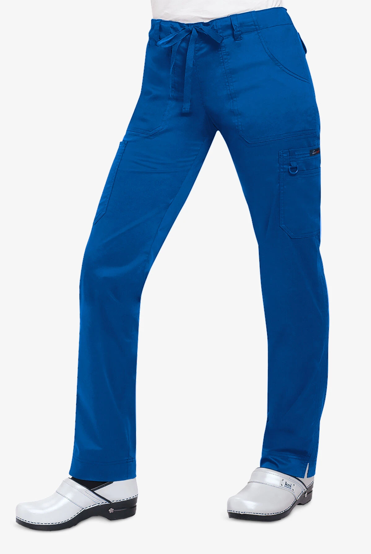 Koi STRETCH Lindsey Women's 8-Pocket Low-Rise Scrub Pants - Petite 1 Koi STRETCH Lindsey Women's 8-Pocket Low-Rise Scrub Pants - Petite