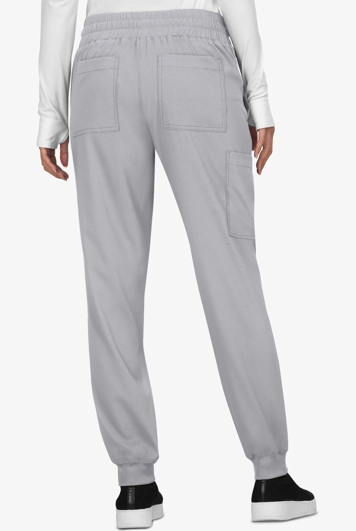 Koi Basics Gemma Women's 5-Pocket STRETCH Cargo Jogger Scrub Pants - Petite 2 Koi Basics Gemma Women's 5-Pocket STRETCH Cargo Jogger Scrub Pants - Petite - Image 2