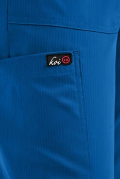 UA Exclusive Koi Lite™ Women's 5-Pocket Tapered Leg Drawstring Scrub Pants -Cherokee Shop K742 ROYAL 7