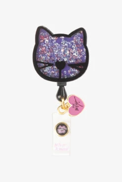Betsey Johnson Betsey Kitty Shaker ID Badge Holder