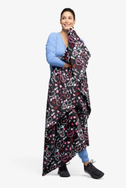 UA Peace, Care, Hope Plush Velvet Blanket -Cherokee Shop KGBLANPE 092523 4 S