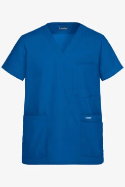 Landau Men's 5-Pocket STRETCH V-Neck Scrub Top