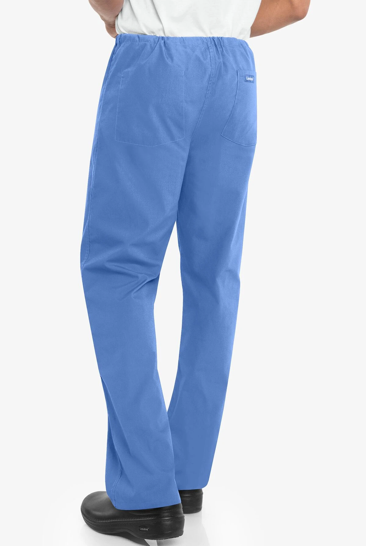 Landau Unisex 1-Pocket Drawstring Scrub Pants 4 Landau Unisex 1-Pocket Drawstring Scrub Pants - Image 4