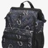 Nurse Mates Black Medical Pattern Women's Nursing Backpack