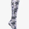Nurse Mates Lilac/Olive Tie Dye Women's 12-14 MmHg Light 360 Compression Socks