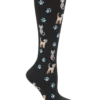 Nurse Mates Pets 'n Paws Women's 12-14 MmHg Light Compression Socks