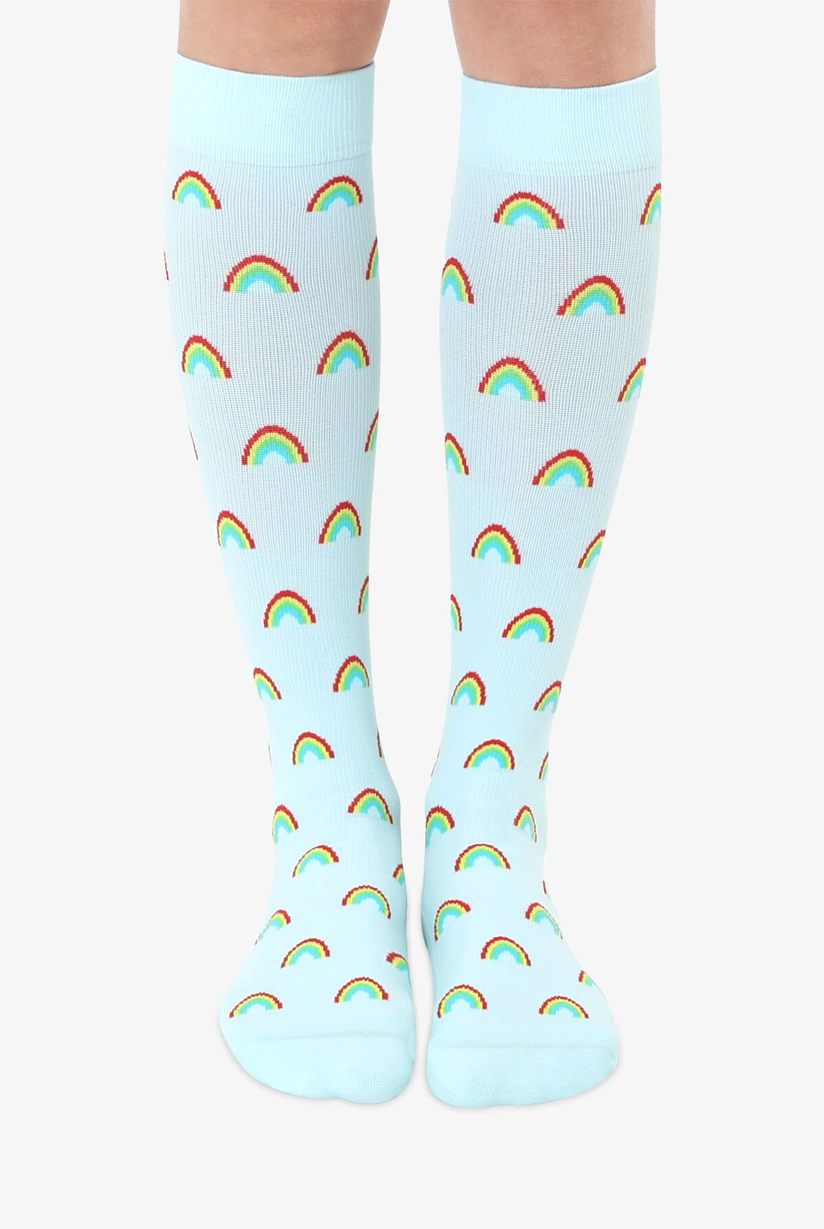 Living Royal Rainbow Women's 15-20 MmHg Moderate Compression Socks 1 Living Royal Rainbow Women's 15-20 MmHg Moderate Compression Socks