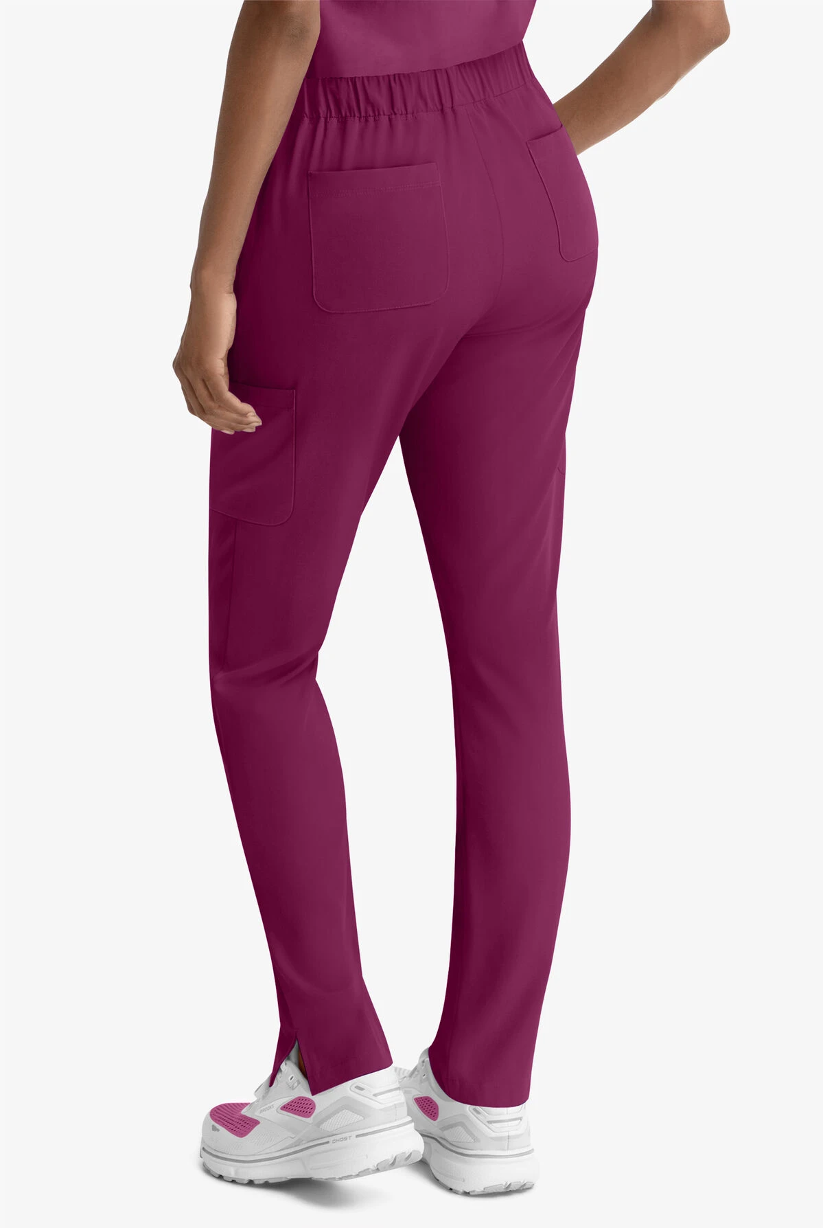 Maevn Matrix Impulse Women's 5-Pocket STRETCH Elastic Waist Cargo Scrub Pants 3 Maevn Matrix Impulse Women's 5-Pocket STRETCH Elastic Waist Cargo Scrub Pants - Image 3