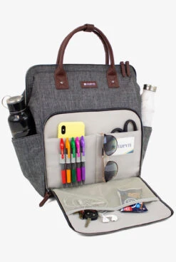 Maevn Ready Go 2 Heather Grey Backpack -Cherokee Shop MANB003H 3