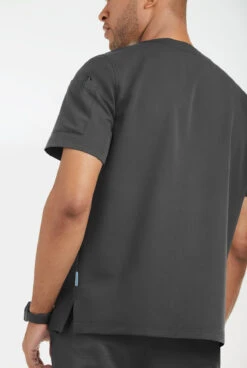 MOVEMENT By Butter-Soft Altair Men's 2-Pocket V-Neck STRETCH Scrub Top -Cherokee Shop MBS377 PEWTE 4
