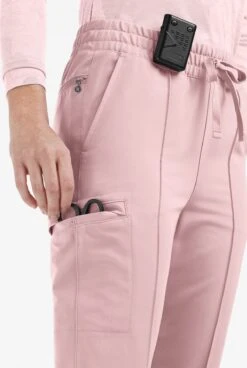 Movement By Butter-Soft Capricorn Women’s 7-Pocket Skinny Pintuck Scrub Pants - Petite -Cherokee Shop MBS431 MASHA 3 HV