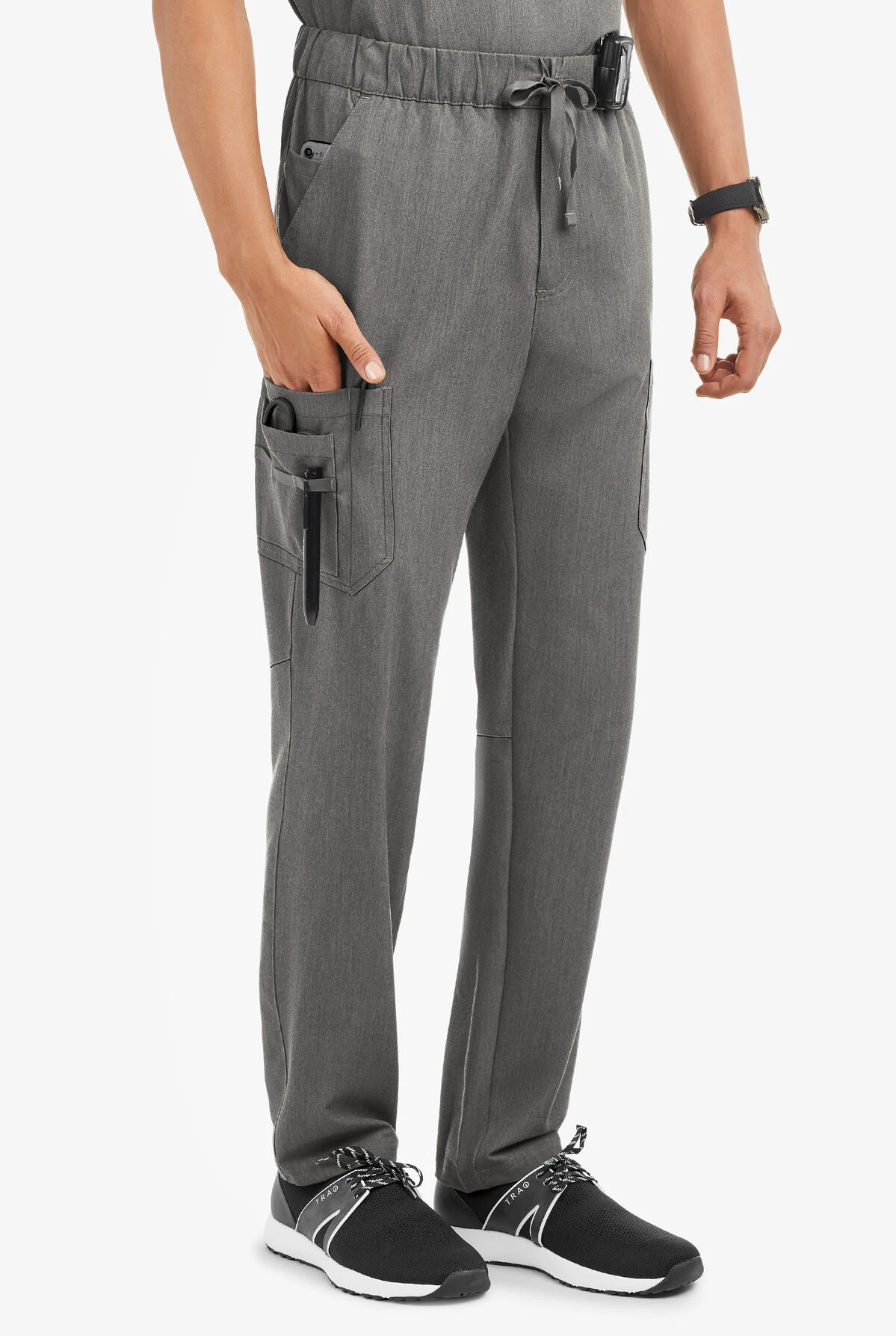 MOVEMENT By Butter-Soft Hadar Men's 9-Pocket Cargo STRETCH Scrub Pants 1 MOVEMENT By Butter-Soft Hadar Men's 9-Pocket Cargo STRETCH Scrub Pants