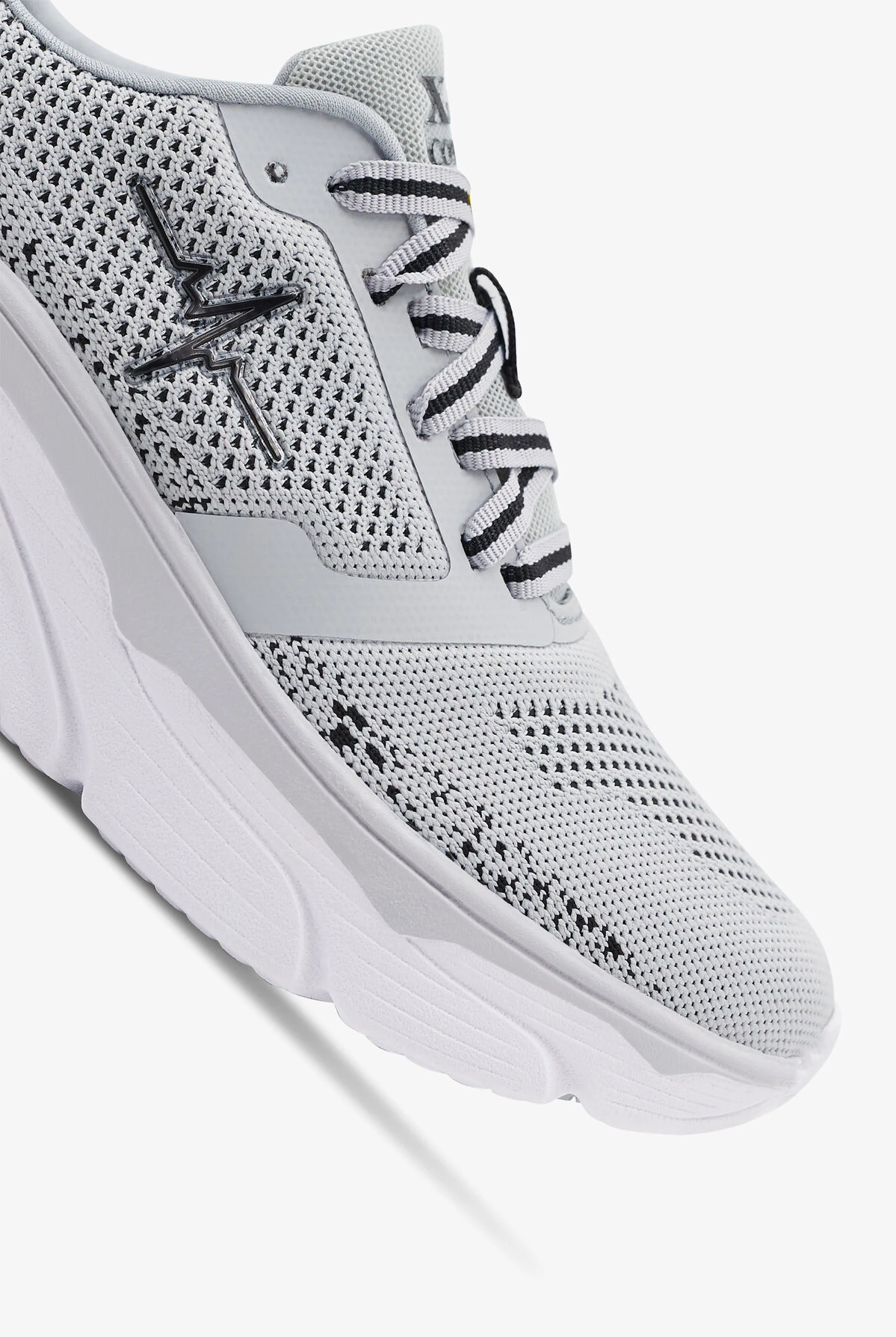 LaForst Men's Extreme Comfort Heart Beat Gray Athletic Lace Up Nursing Shoes 3 LaForst Men's Extreme Comfort Heart Beat Gray Athletic Lace Up Nursing Shoes - Image 3