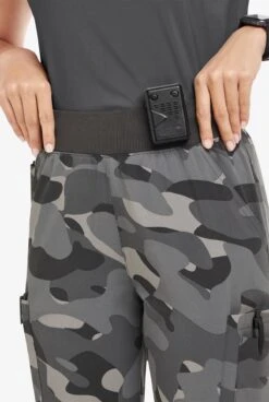 Easy Stretch By Butter-Soft™ Mila Women’s 5-Pocket Knit Waist Jogger Print Scrub Pants -Cherokee Shop PBU287PCL 6 HV