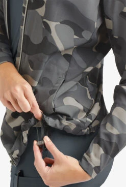 Easy STRETCH By Butter-Soft™ Cloud Camo Pewter Women's 5-Pocket Zip-Front Print Scrub Hoodie 12 Easy STRETCH By Butter-Soft™ Cloud Camo Pewter Women's 5-Pocket Zip-Front Print Scrub Hoodie -Cherokee Shop PBU392PCL 5