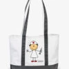 Prestige Nurses Stick Nurse Grey Water-Resistant Tote Bag