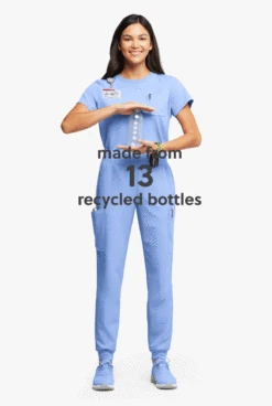 ReSurge Citrine Women's Crew Neck Tuck In / Wear Out Scrub Top 10 ReSurge Citrine Women's Crew Neck Tuck In / Wear Out Scrub Top -Cherokee Shop RE5541 092023 CEIL 5