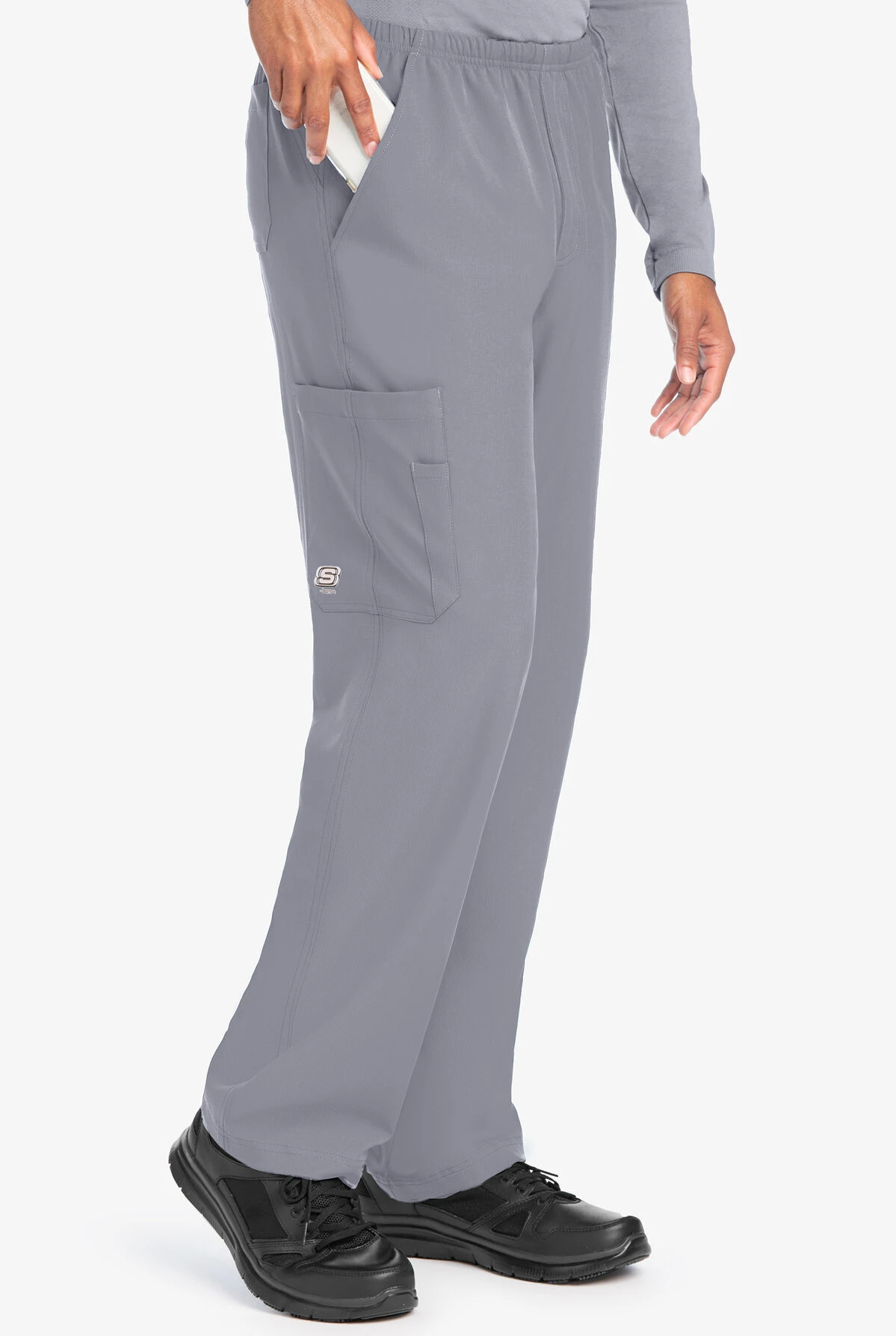 Skechers By Barco Structure Men's 4-Pocket STRETCH Cargo Scrub Pants 1 Skechers By Barco Structure Men's 4-Pocket STRETCH Cargo Scrub Pants