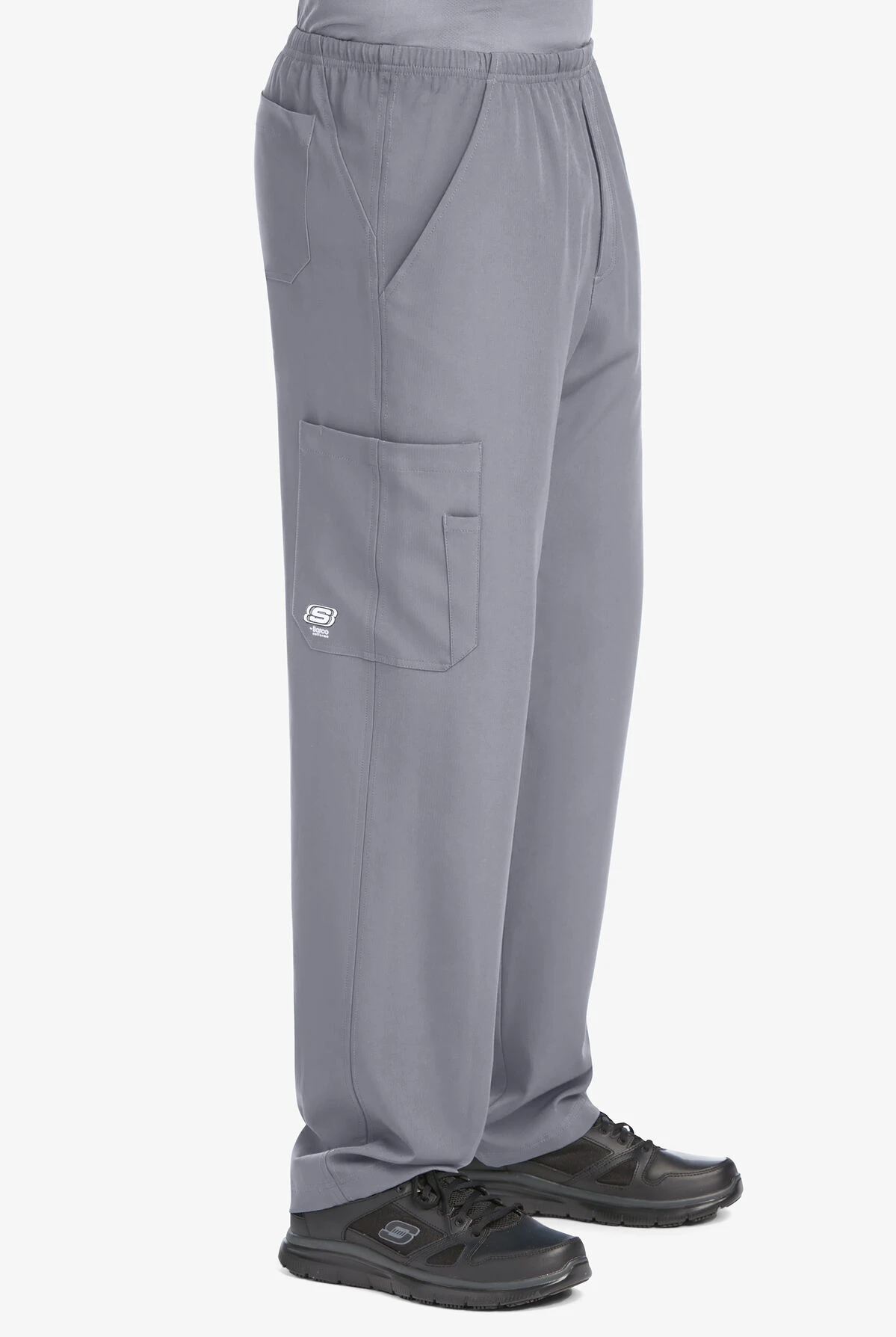 Skechers By Barco Structure Men's 4-Pocket STRETCH Cargo Scrub Pants 3 Skechers By Barco Structure Men's 4-Pocket STRETCH Cargo Scrub Pants - Image 3