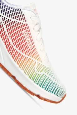 Skechers Work Women's Uno SR White Lace Up Athletic Shoes -Cherokee Shop SK108087WM 4 HV