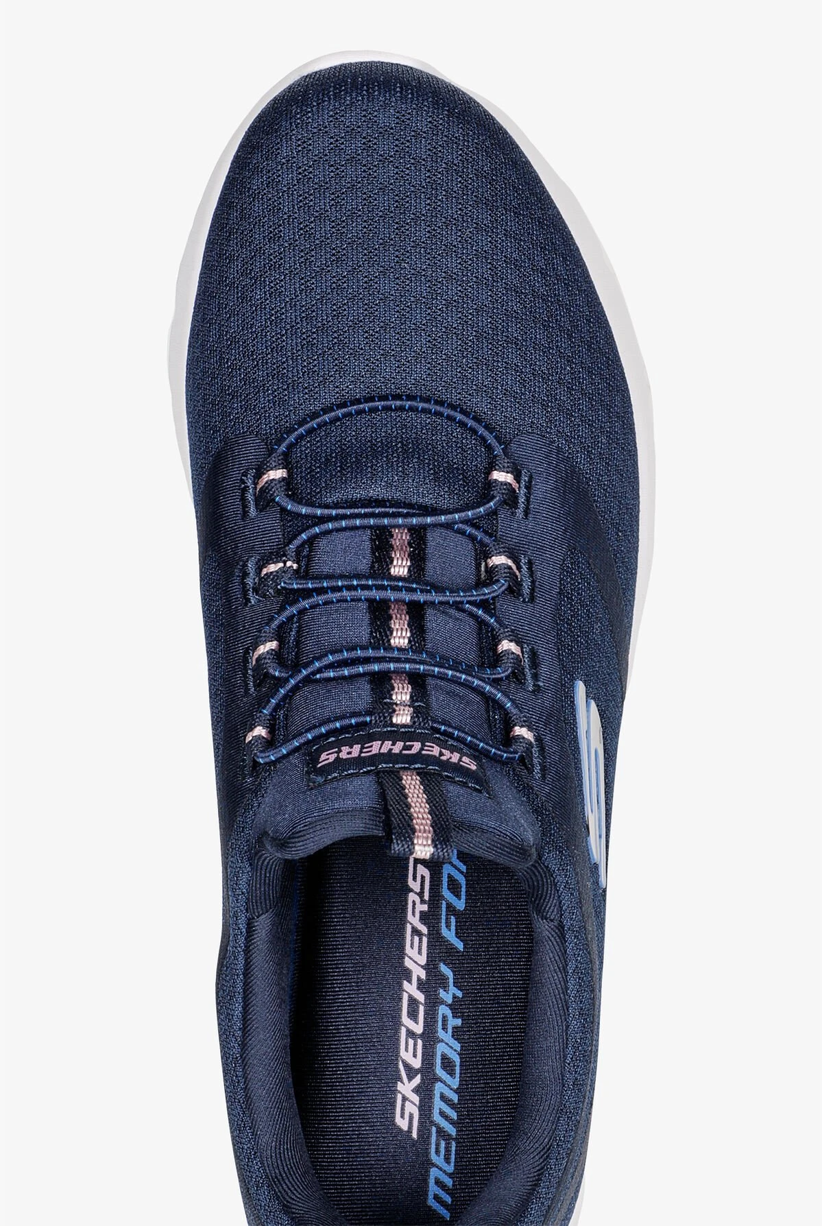 Skechers Sport Women's Dynamight 2.0 Soft Expressions Navy Athletic Slip On Shoes 2 Skechers Sport Women's Dynamight 2.0 Soft Expressions Navy Athletic Slip On Shoes - Image 2