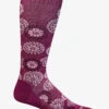 Sockwell Block Print Raspberry Women's 15-20mmHg Moderate Compression Socks