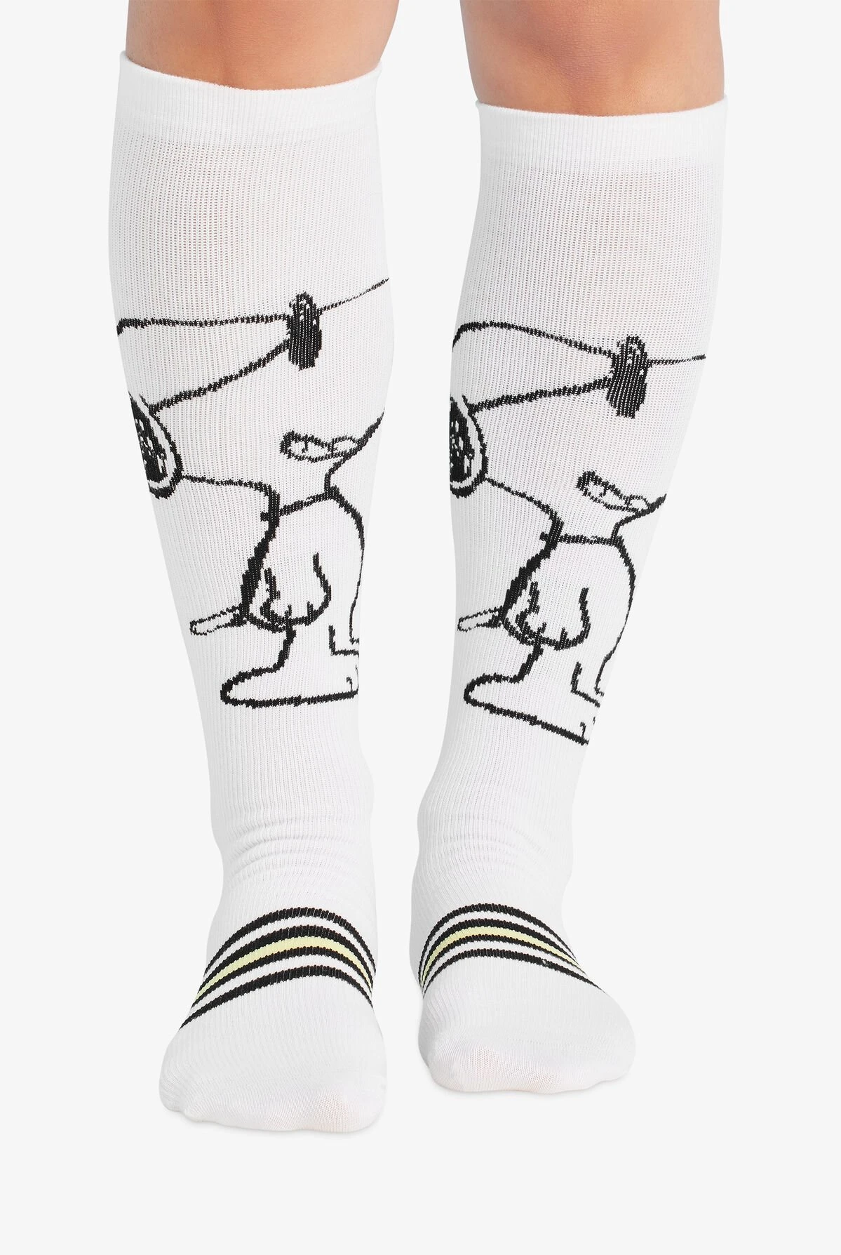 Cherokee Tooniforms Cool Feet Women's 10-15 MmHg Light Compression Socks 1 Cherokee Tooniforms Cool Feet Women's 10-15 MmHg Light Compression Socks