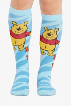 Cherokee Tooniforms Tiggerific Friends Women's 10-15 MmHg Light Compression Socks