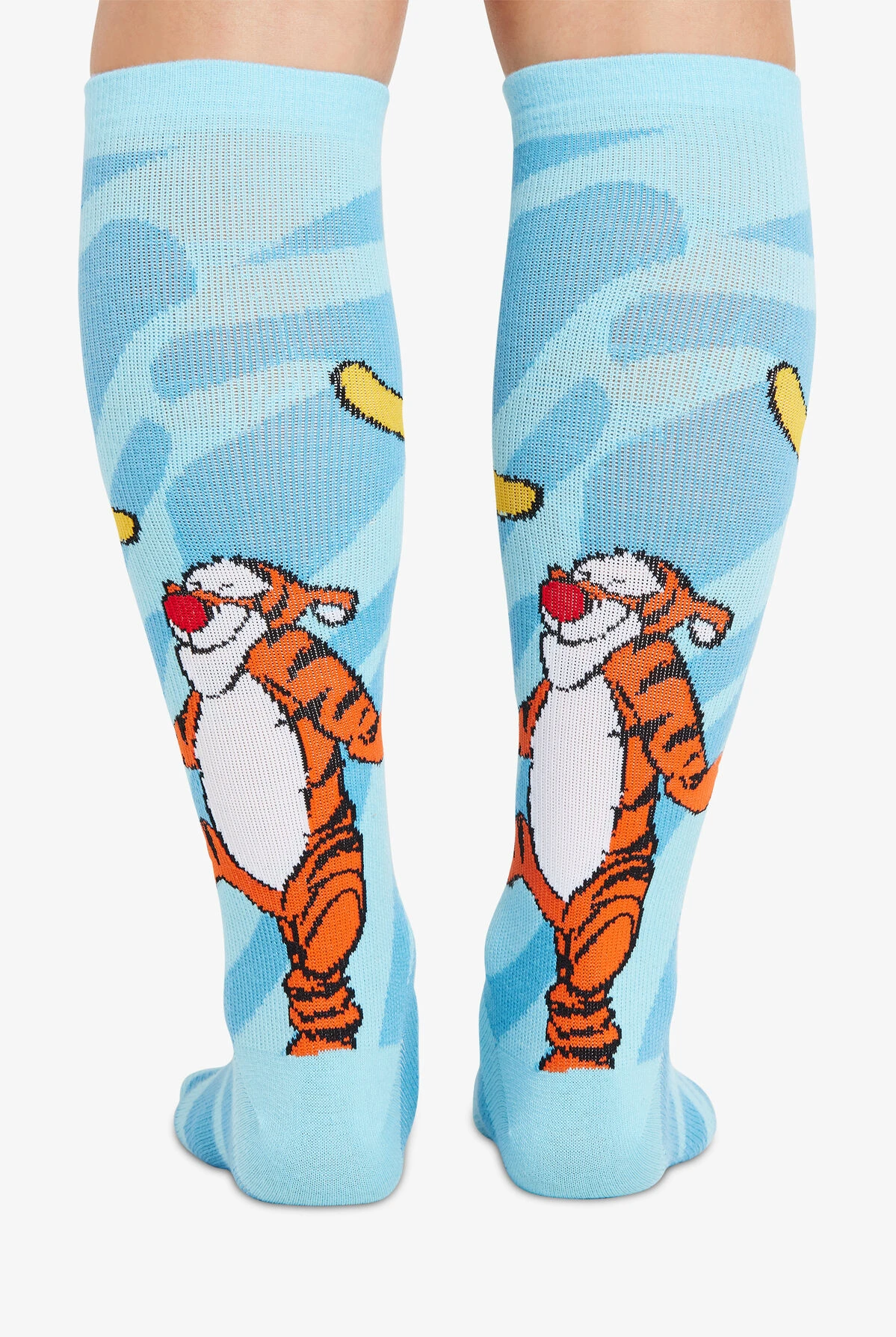 Cherokee Tooniforms Tiggerific Friends Women's 10-15 MmHg Light Compression Socks 2 Cherokee Tooniforms Tiggerific Friends Women's 10-15 MmHg Light Compression Socks - Image 2