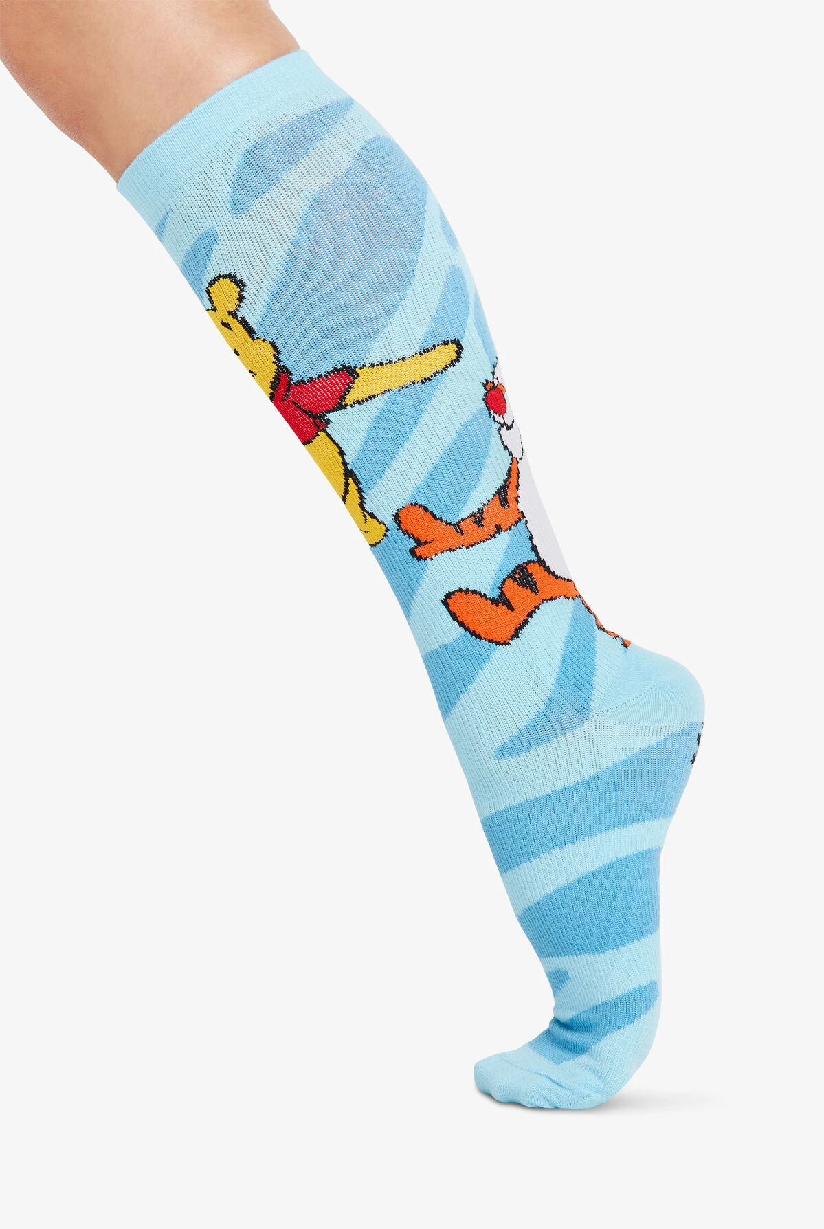 Cherokee Tooniforms Tiggerific Friends Women's 10-15 MmHg Light Compression Socks 3 Cherokee Tooniforms Tiggerific Friends Women's 10-15 MmHg Light Compression Socks - Image 3