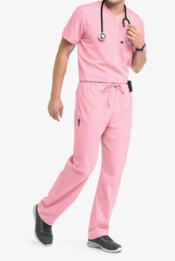 Butter-Soft Core Scrubs By UA™ Unisex 4-Pocket Cargo Drawstring Scrub Pants- New And Improved - Tall -Cherokee Shop UA331C BLUSH 6