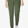 WonderWink Renew Women's 7-Pocket STRETCH Flat Front Drawstring Cargo Jogger Scrub Pants