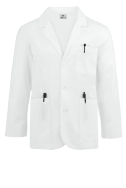 Cherokee Shop 37 White Swan Meta Men's 30" 7-Pocket Lab Coat