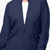 Zavate Ava Therese Women's 2-Pocket STRETCH Zip Front Scrub Jacket